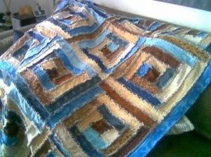 Dindy's Raggy quilt