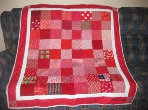 Red Charm Quilt